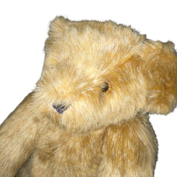 Vermont Teddy Bear Plush Stuffed Animal Jointed Arms Legs Nursery USA Made 12" - Picture 6 of 13